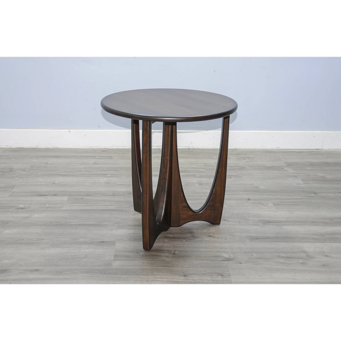 Purity Craft Sinatra End Table Coffee Bean