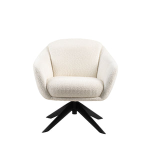 Fleming - Boucle Swivel Lounge Chair