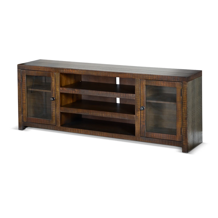 Purity Craft 72' TV Console Tobacco Leaf