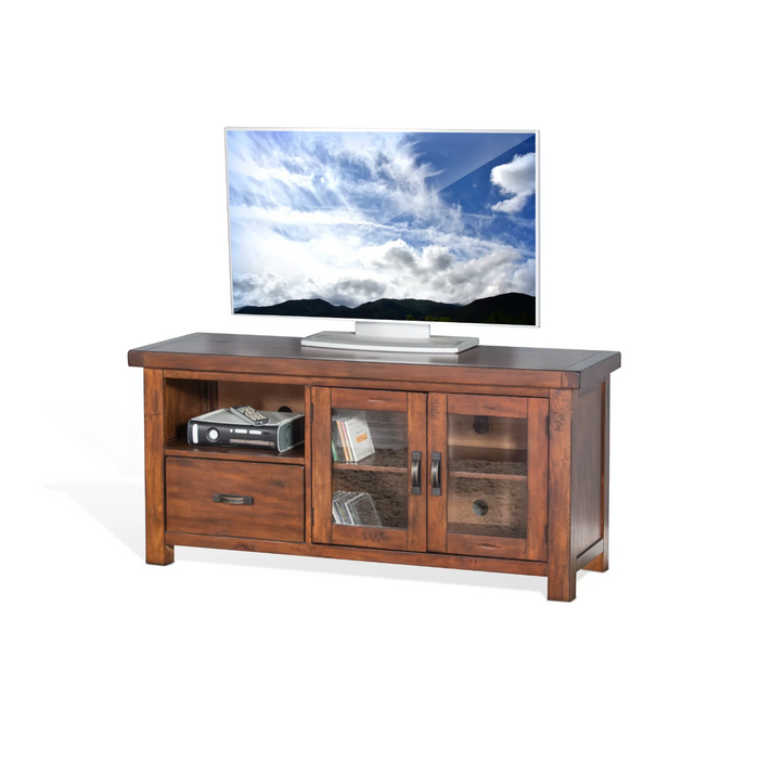 Purity Craft Tuscany 54' TV Console Vintage Mocha