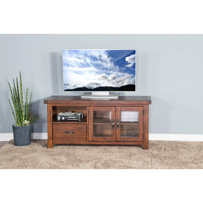 Purity Craft Tuscany 54' TV Console Vintage Mocha