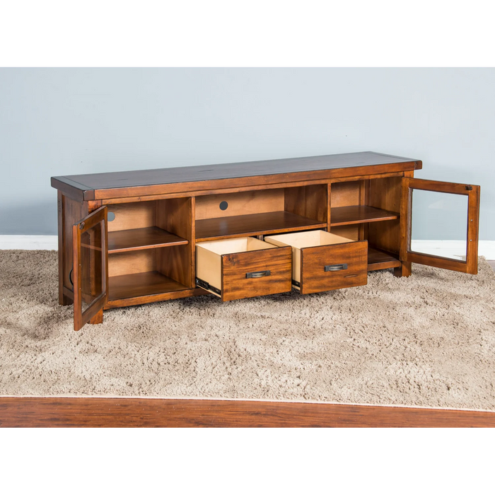 Purity Craft Tuscany 74' TV Console Vintage Mocha