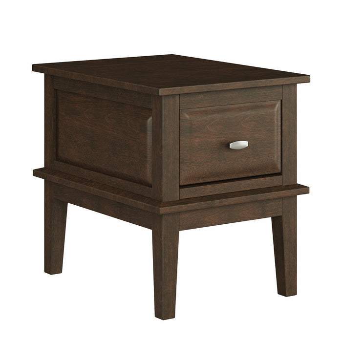 Minot Brown Cherry End Table