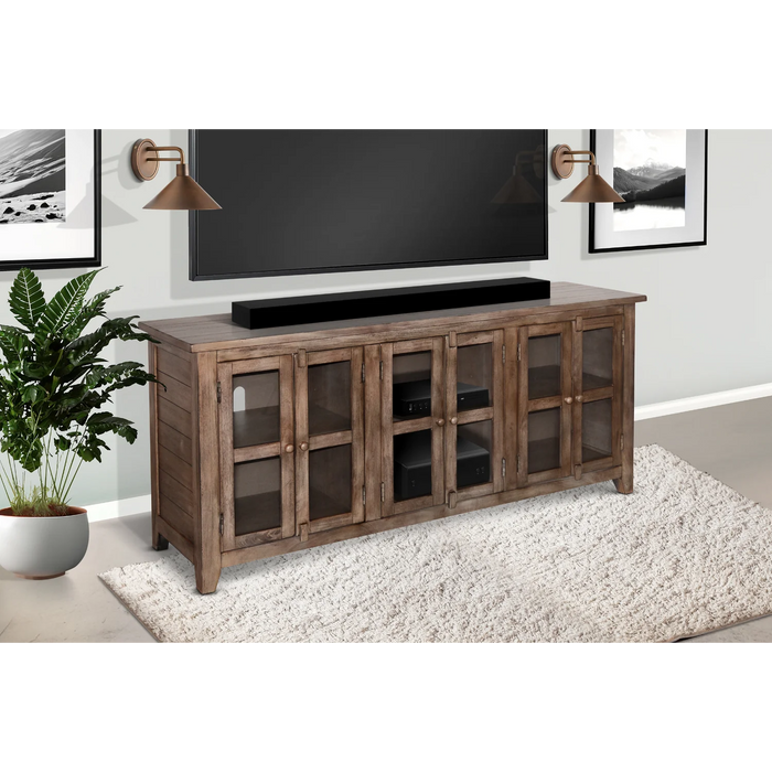 Purity Craft 70' TV Console Buckskin