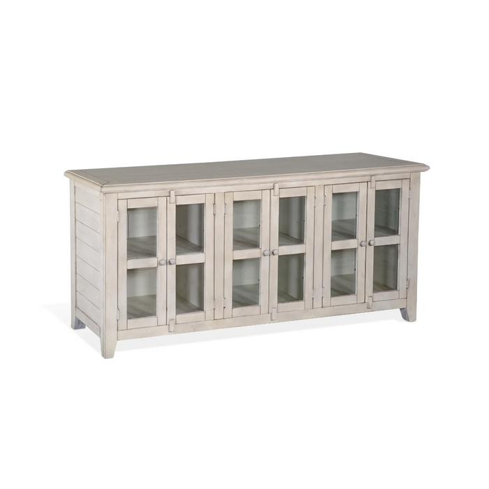 Purity Craft 70' TV Console Marble White