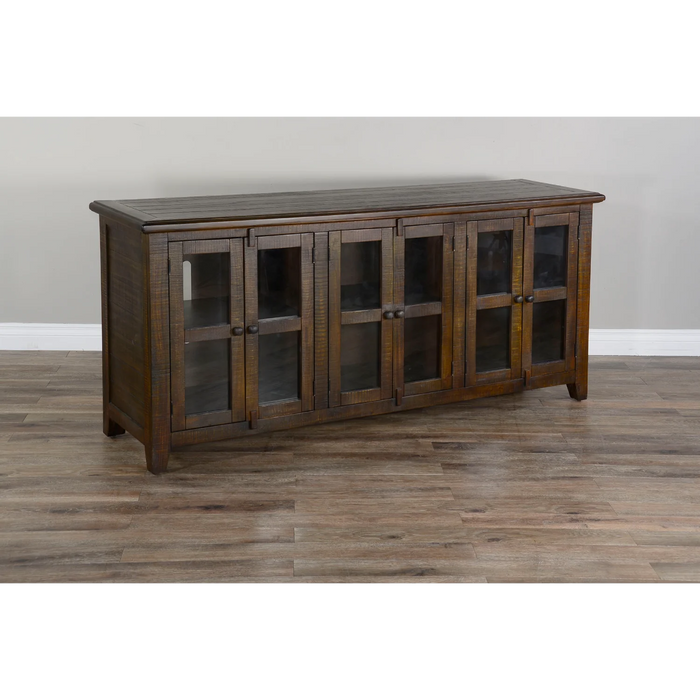 Purity Craft 70' TV Console Tobacco Leaf