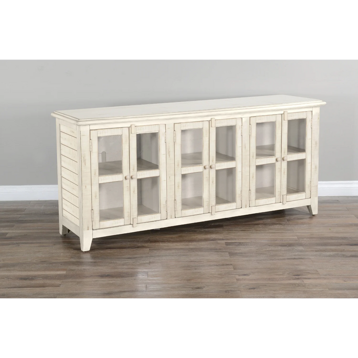 Purity Craft White Sand 70' TV Console White Sand