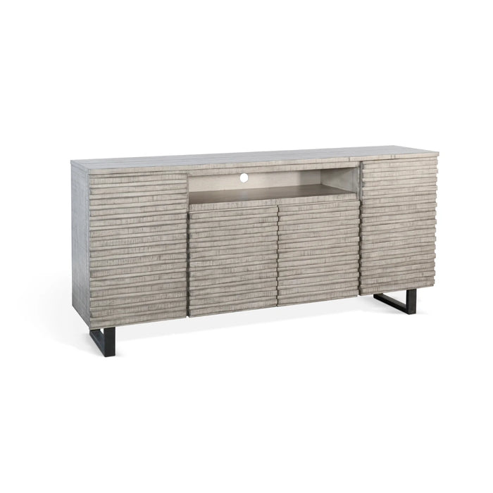 Purity Craft 72' Media Console / Server Alpine Grey