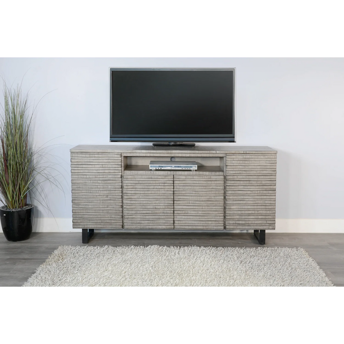 Purity Craft 72' Media Console / Server Alpine Grey