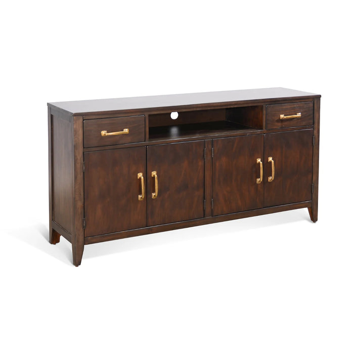 Purity Craft Coffee Brown Media Console Coffee Bean