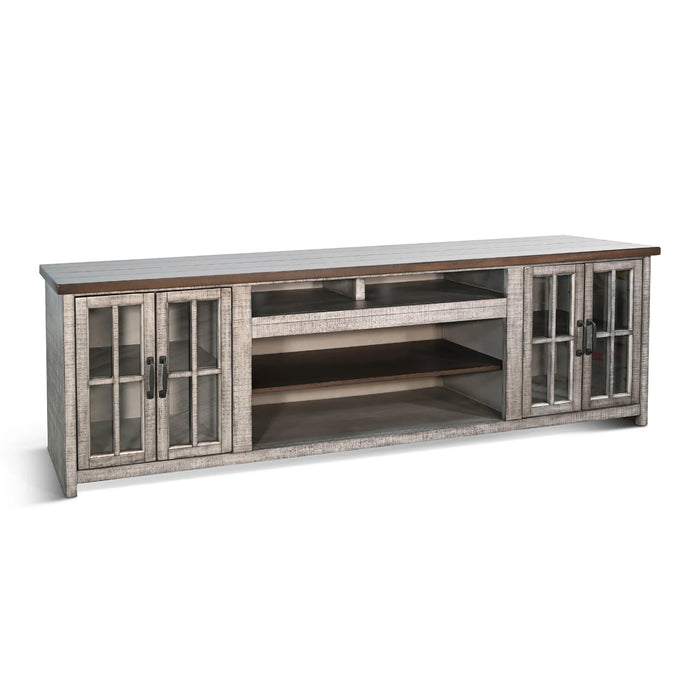 Purity Craft Media Console  Alpine Grey