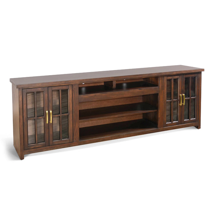 Purity Craft Media Console  Coffee Bean