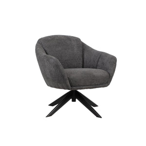 Fleming - Boucle Swivel Lounge Chair