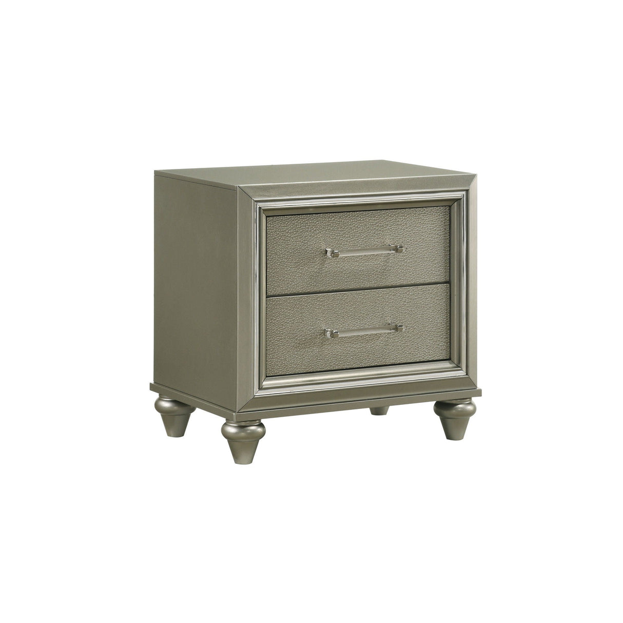 Lumina - Nightstand - Silver