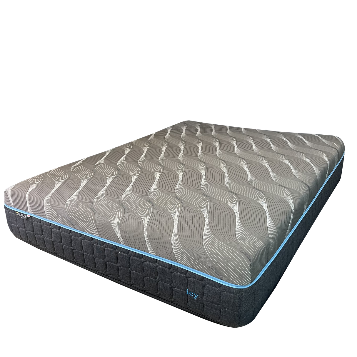 Icy 12' Hybrid Memory Foam Mattress - Premium Cooling Technology