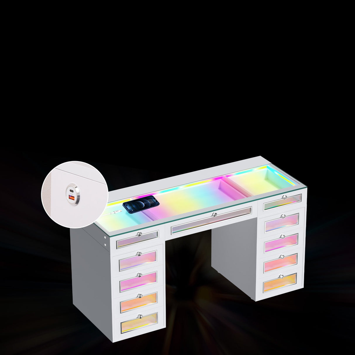 New Release ! VANITII New Trending Priscilla Vanity Desk