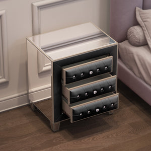 Velvet Bedside Table