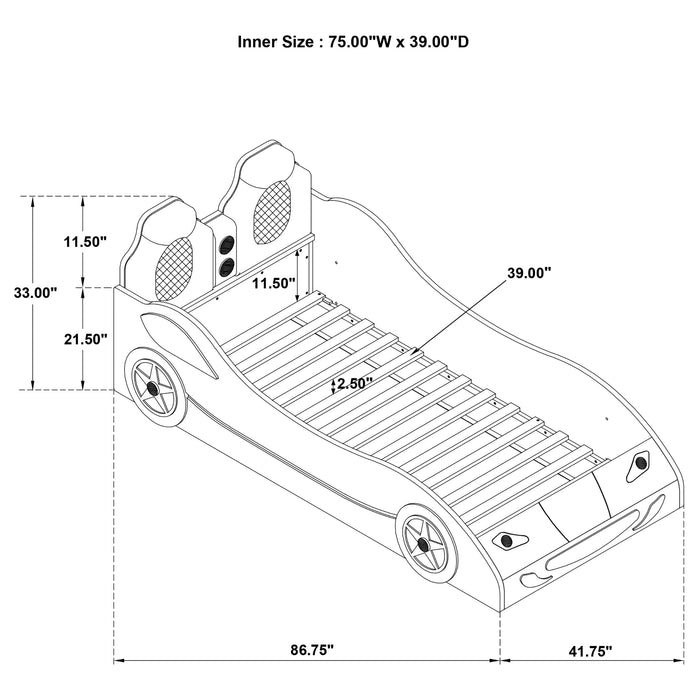 Cruiser Twin Bed