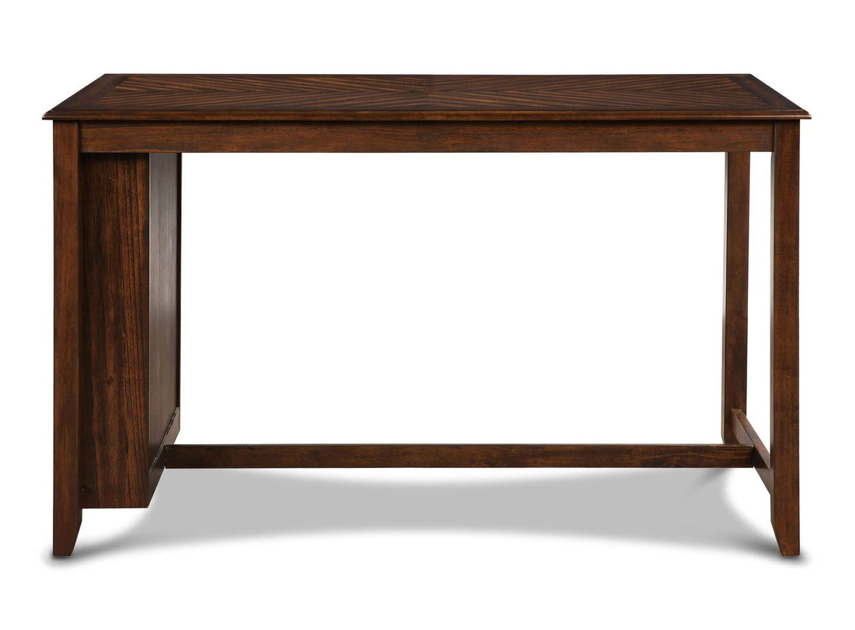 Amy - 60' Counter Table & Chairs With Storage