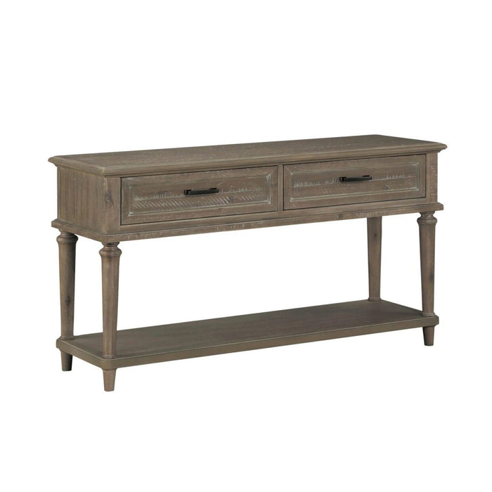 Cardano Driftwood Light Brown Wood Sofa Table