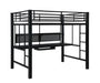 Avalon Full Workstation Loft Bed Black image