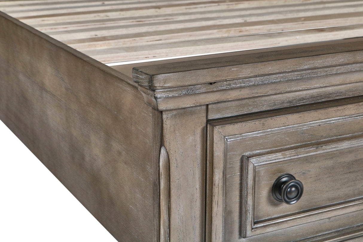 Allegra - 4/6 Full Headboard - Pewter