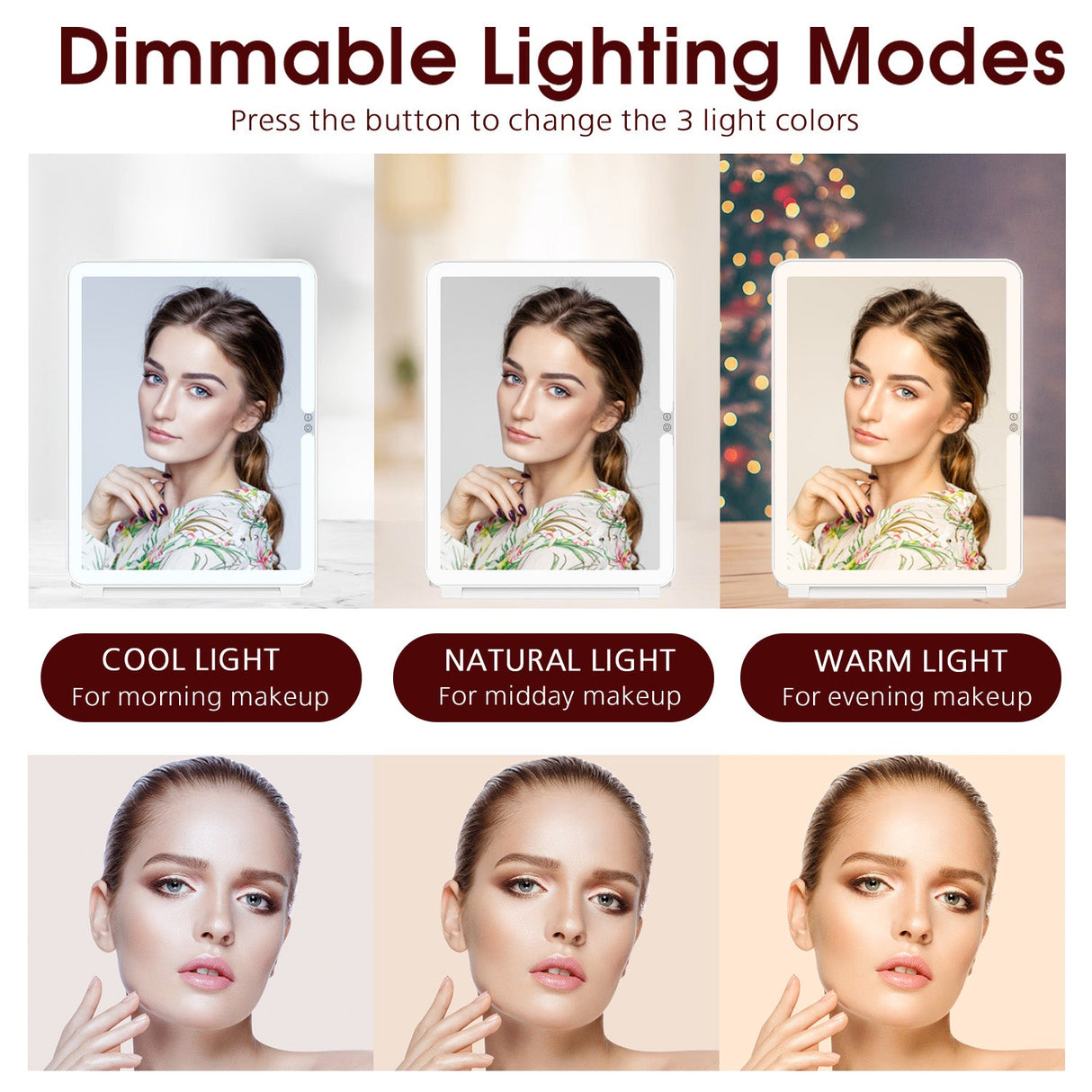 VANITII iPad  LED Makeup Mirror