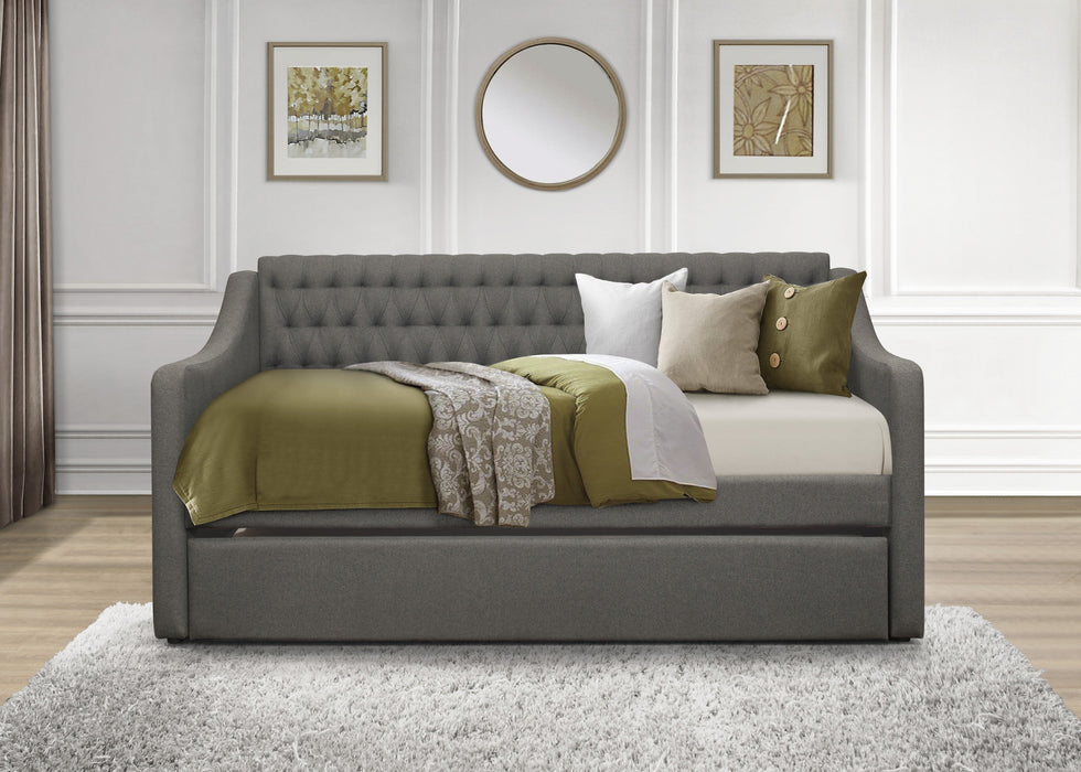 Labelle Gray Twin Daybed with Trundle