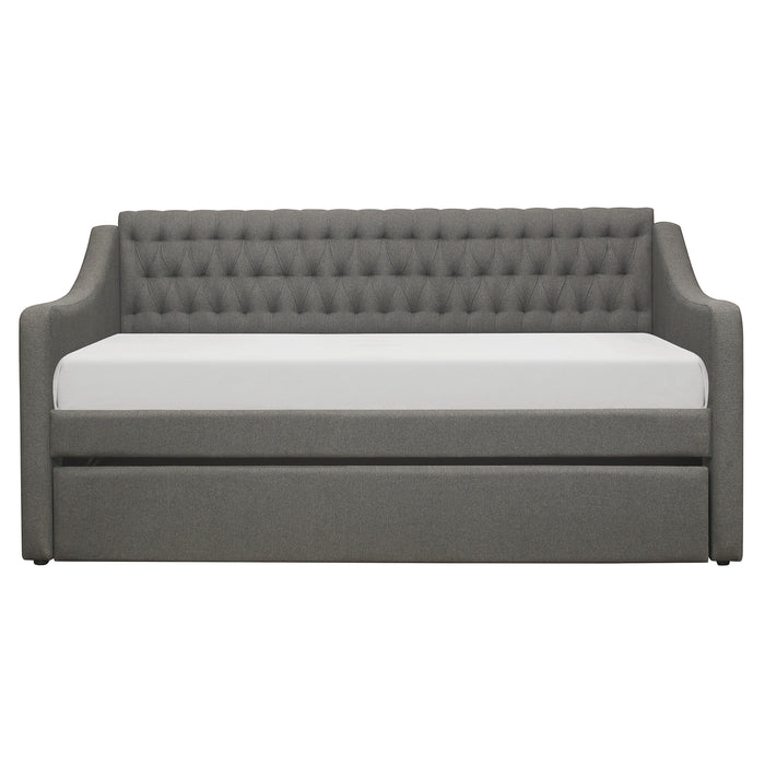 Labelle Gray Twin Daybed with Trundle