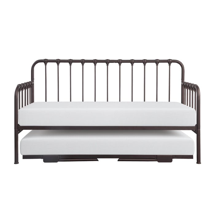 Constance Dark Bronze Daybed With Lift-Up Trundle