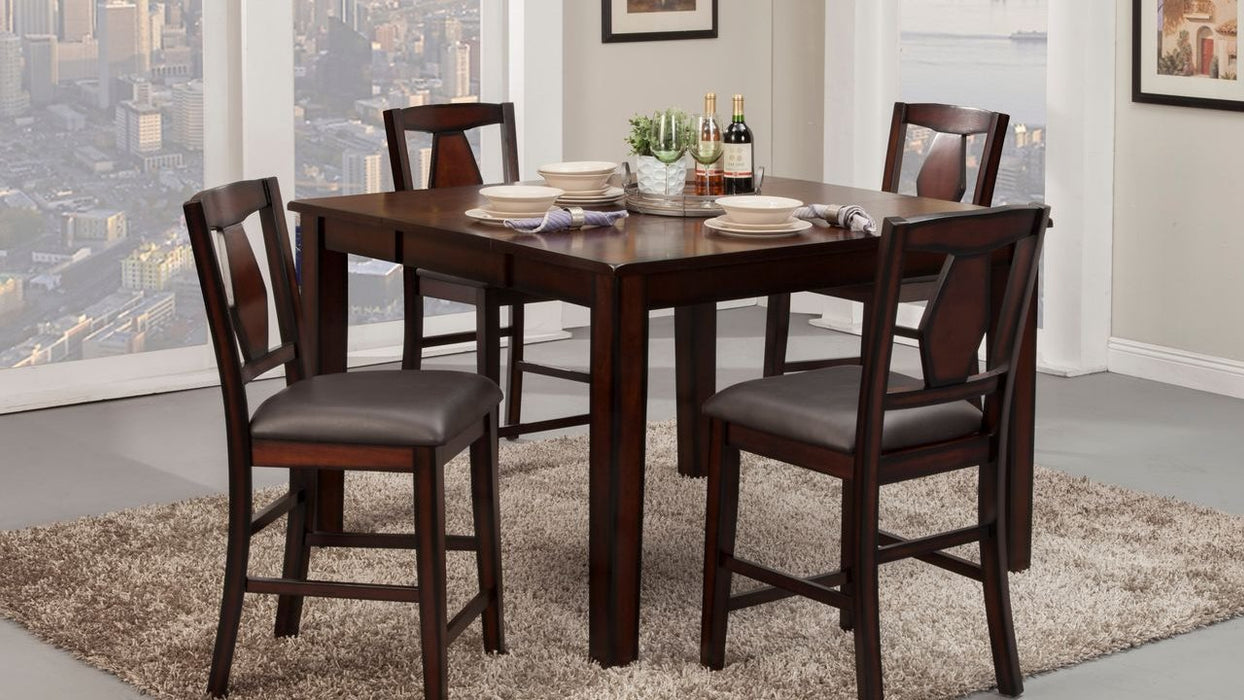 Vilo Home Tuscan Hills 5 Piece Pub Dining Set