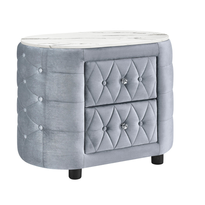 Natalia Gray Nightstand