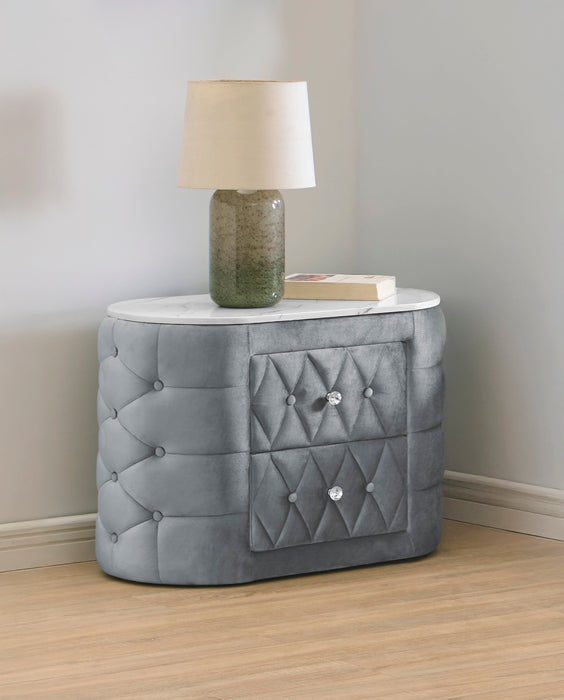 Natalia Gray Nightstand