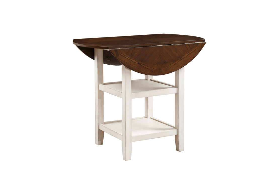 Kiwi White Wash Counter Height Table