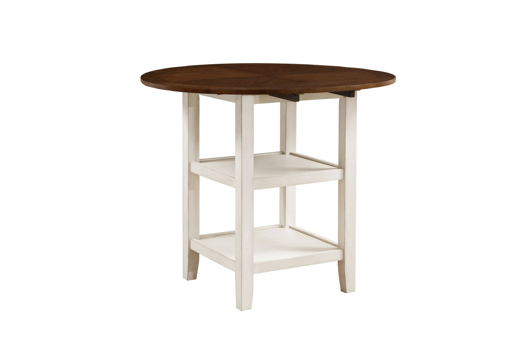 Kiwi White Wash Counter Height Table