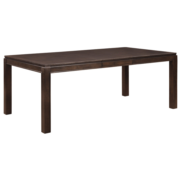 Kavanaugh Dark Brown Extendable Dining Set