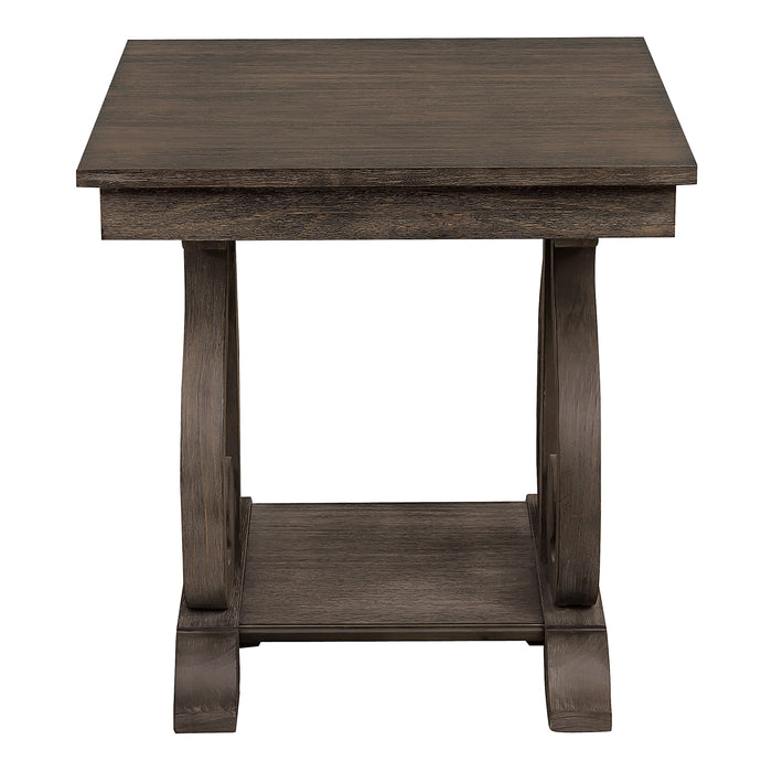 Toulon Dark Oak End Table