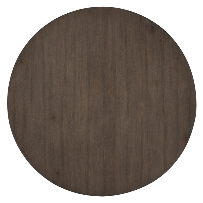 Toulon Dark Oak Round Dining Set