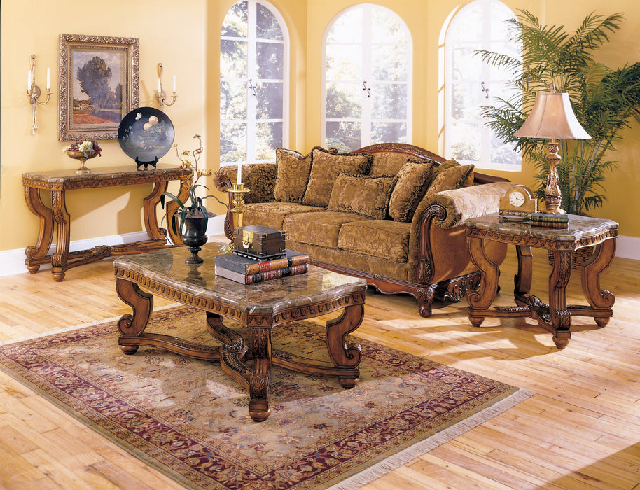 Tarantula Burnished Brown Cherry End Table