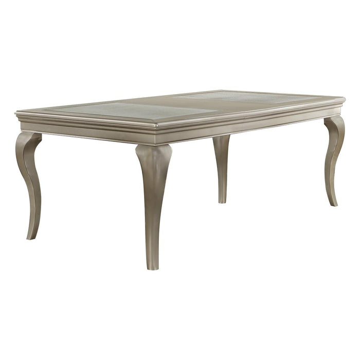 Crawford Silver Extendable Dining Table