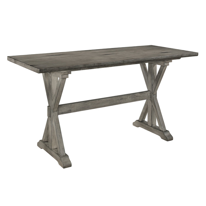 Amsonia Gray/White Counter Height Set