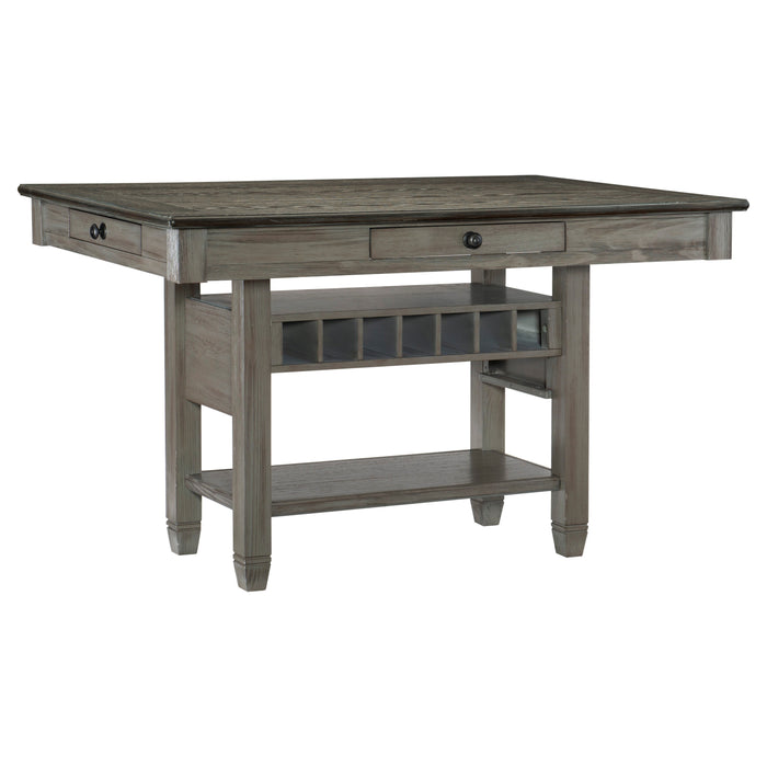 Granby Antique Gray Counter Height Table