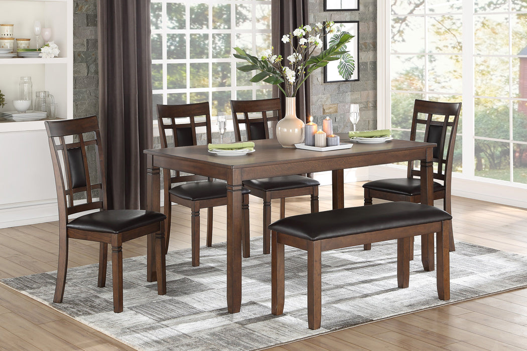 Salton Traditional Cherry 6-Piece Dining Set