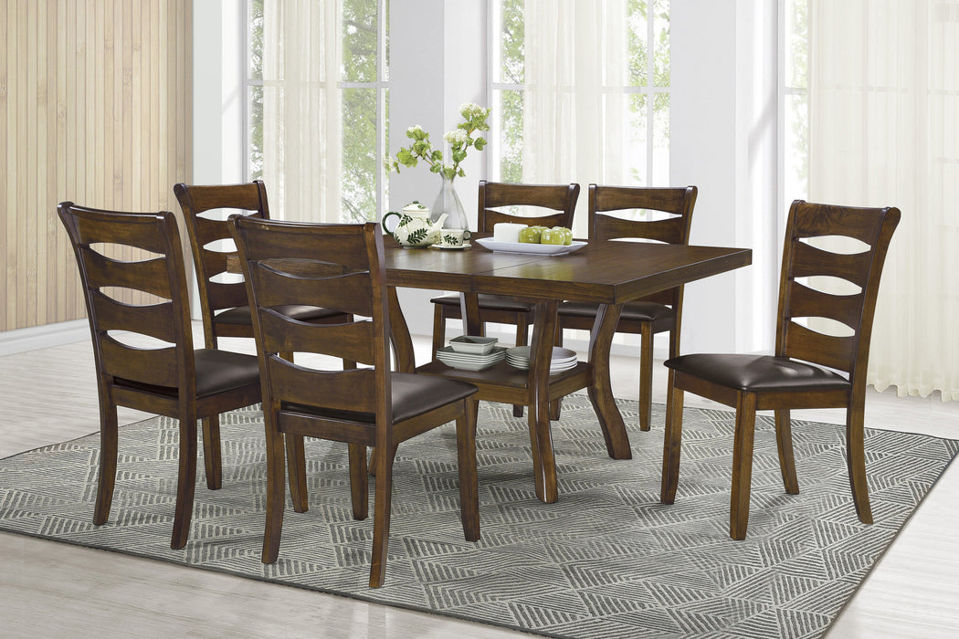 Darla Brown Extendable Dining Set