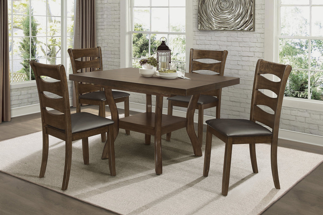 Darla Brown Extendable Dining Set