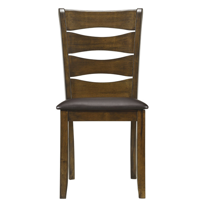 Darla Brown Side Chair, Set of 2