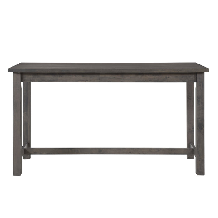 Connected Gray 4-Piece Counter Height Set