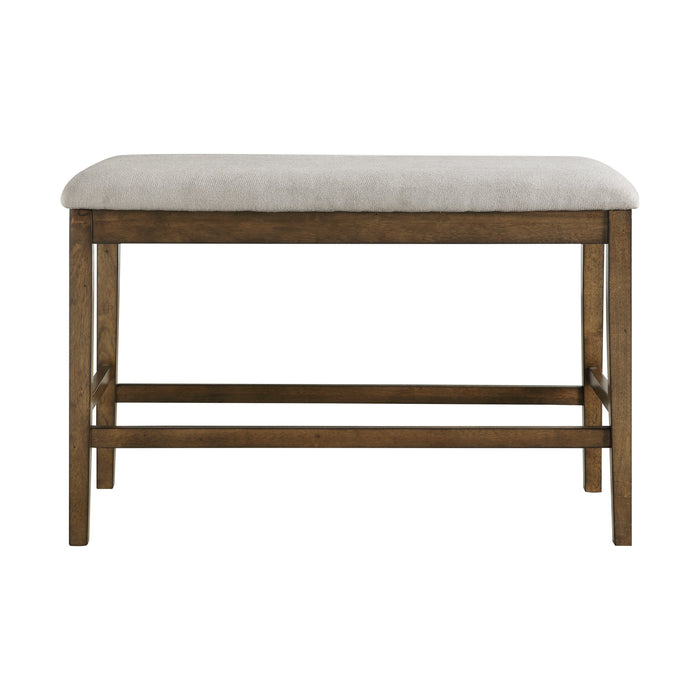 Balin Light Oak Counter Height Bench