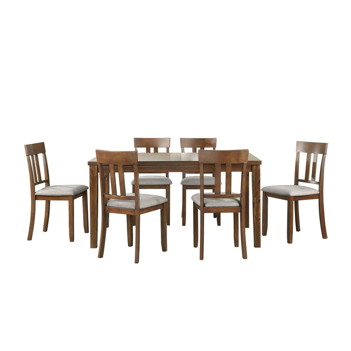 Prineville Cherry 7-Piece Pack Dinette Set