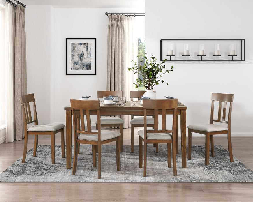 Prineville Cherry 7-Piece Pack Dinette Set